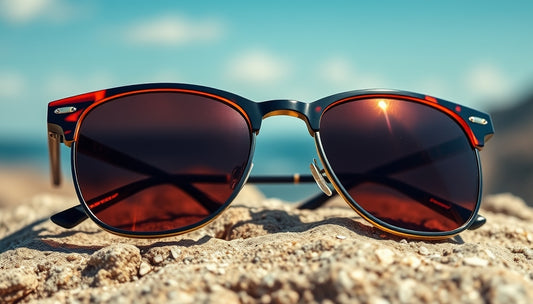 Lunettes de soleil personnalisées avec initiales gravées : Un touch unique