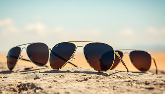Lunettes de soleil aviateur pour hommes en 2025 : tendance incontournable