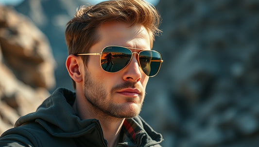Lunettes de soleil aviateur pour hommes en 2025 : Le look à adopter