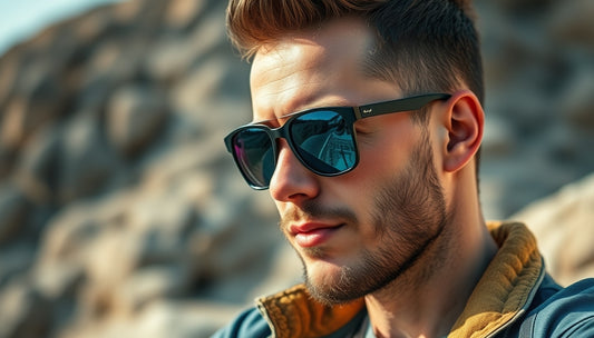Lunettes de soleil pour hommes avec monture légère : alliez confort et style