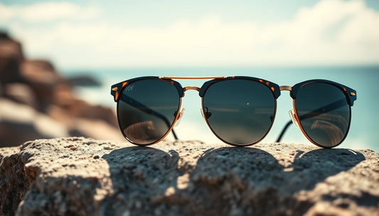 Lunettes de soleil personnalisées : ajoutez vos initiales gravées