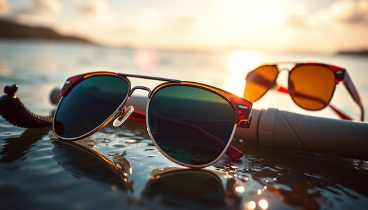 Lunettes de soleil polarisées pour la pêche : Protection et style sur l'eau