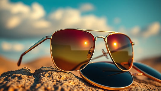 Lunettes de soleil vintage inspiration années 90 : un must-have