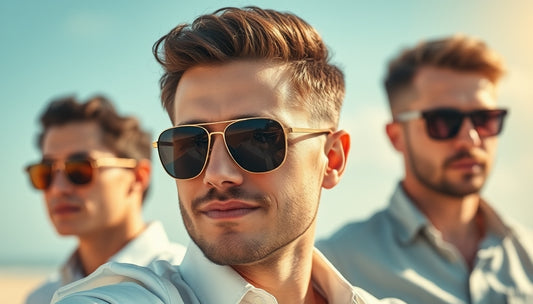Lunettes de soleil pour hommes avec monture légère : Découvrez les tendances