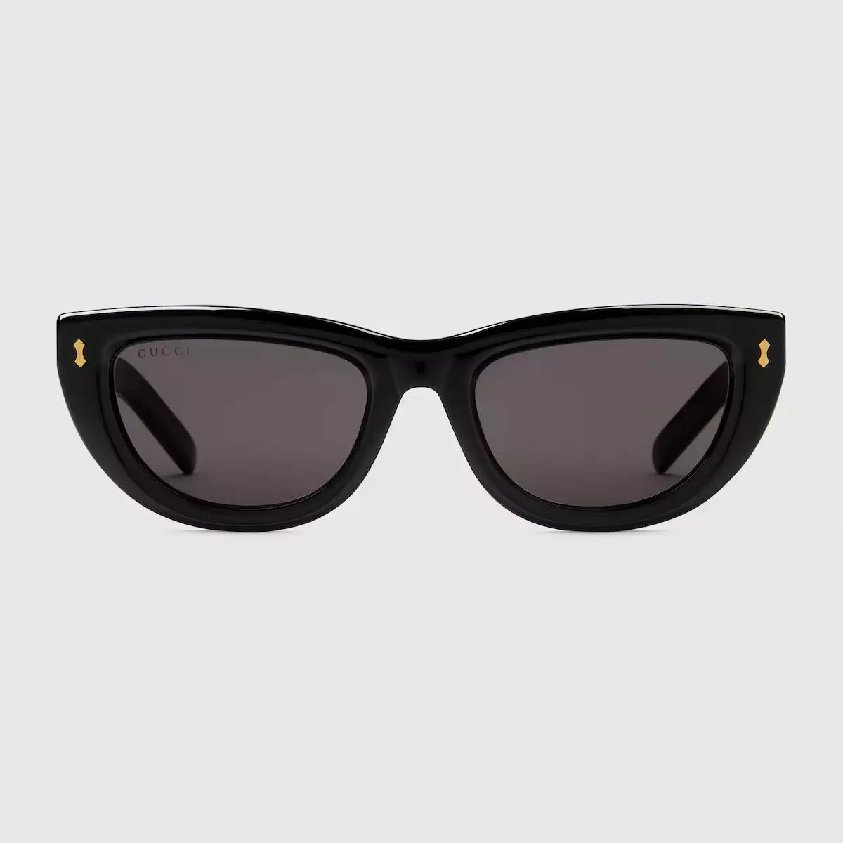 Gucci Cat-eye frame sunglasses • Black acetate
