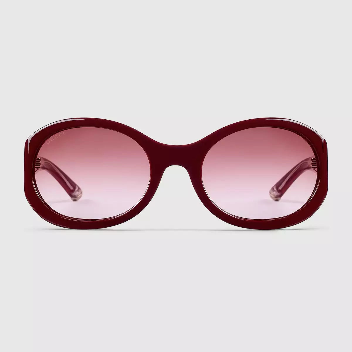 Gucci Round frame sunglasses • Rosso ancora red
