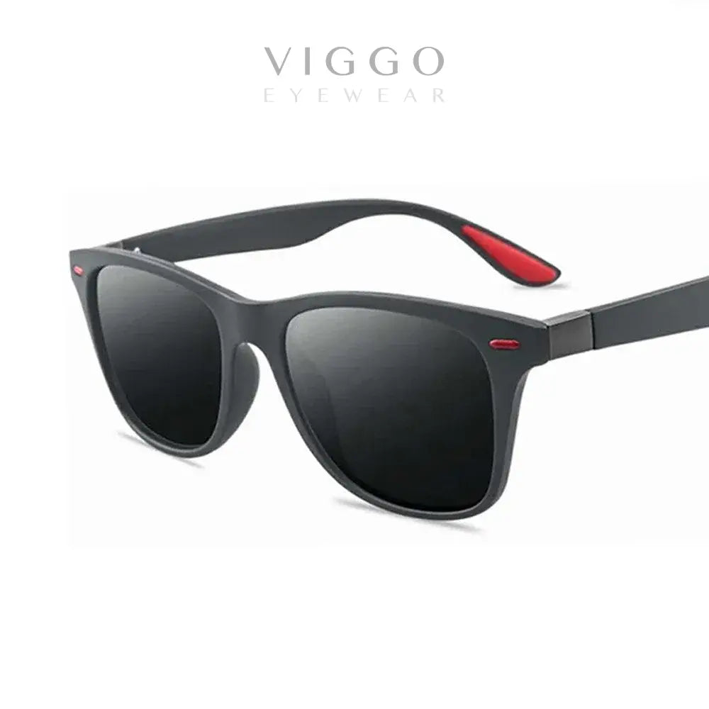 Viggo Lunettes De Soleil Chicago Black With Gray Sunglasses