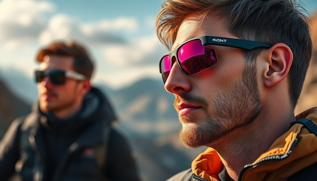 Lunettes de soleil de sport ultra-légères pour hommes : l'accessoire idéal