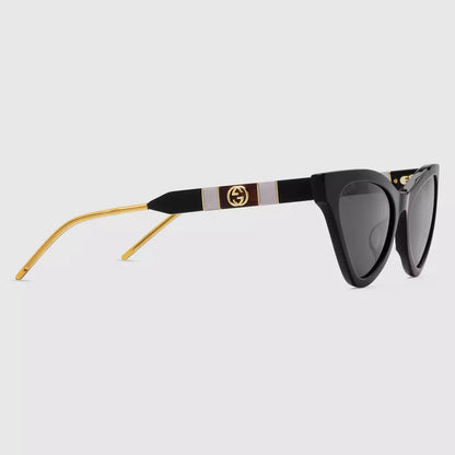 Gucci Cat eye acetate sunglasses