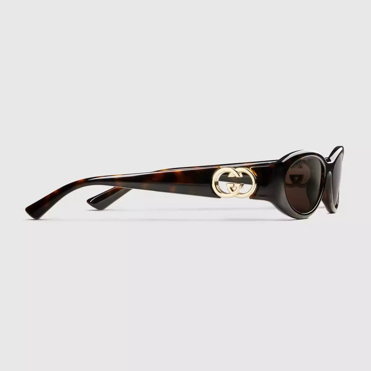 Gucci Oval frame sunglasses • Tortoise shell
