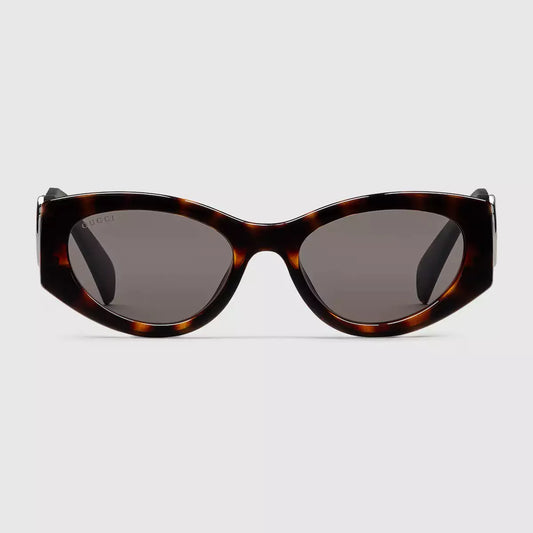 Gucci Cat-eye frame sunglasses • Tortoise shell