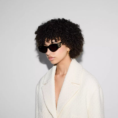 Gucci Cat-eye frame sunglasses • Tortoise shell
