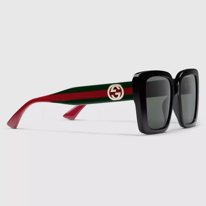 Gucci Square frame sunglasses • Black