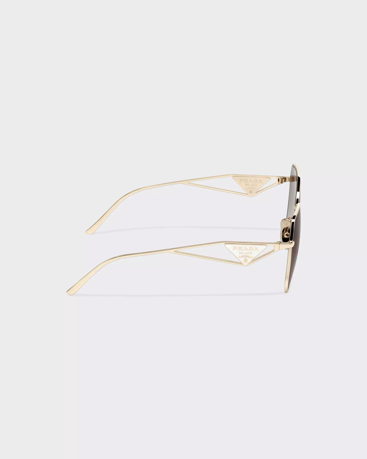 Prada Sunglasses • Gradient Anthracite Gray To Cammeo Beige Lenses