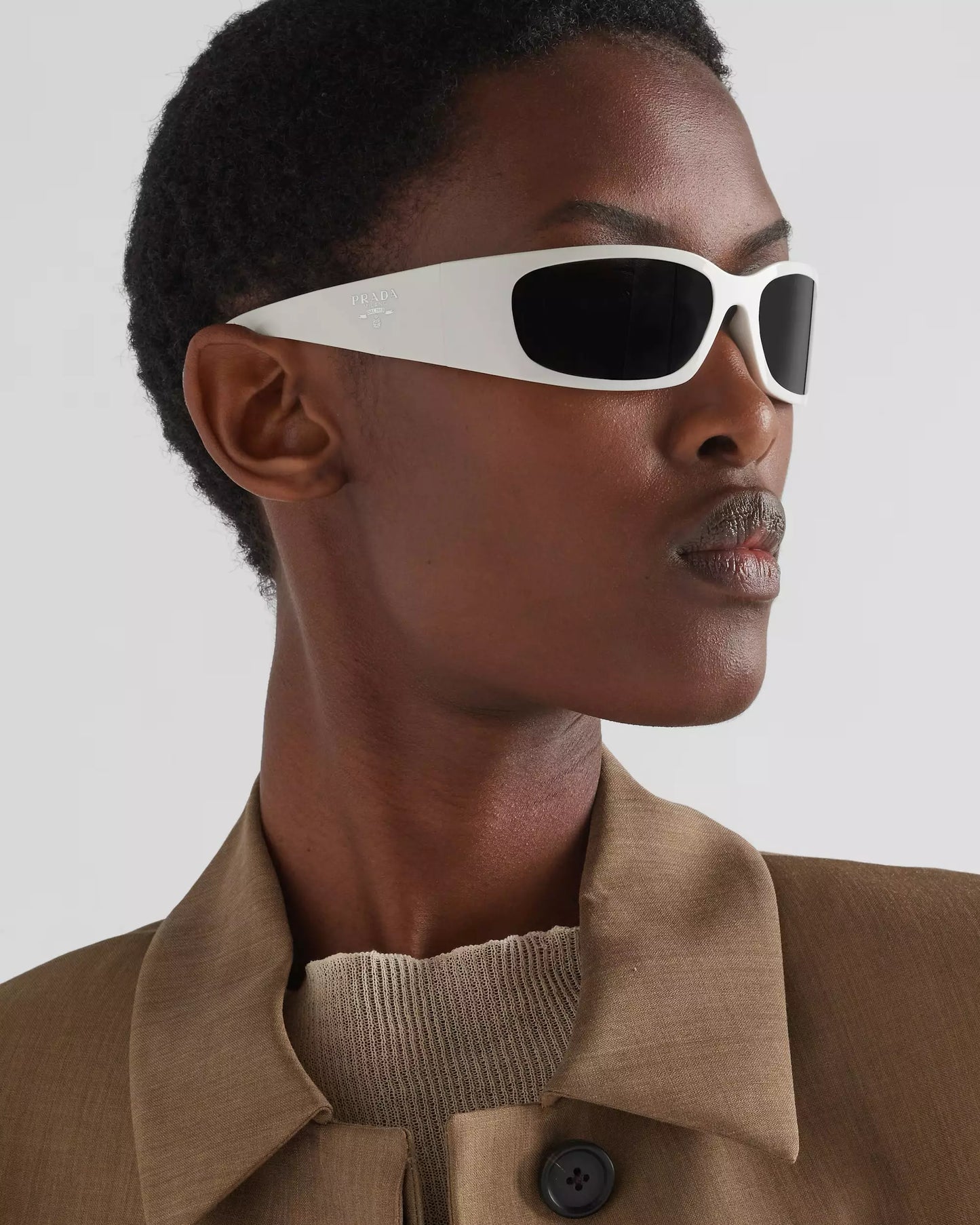 Prada Symbole Sunglasses • Slate Gray Lenses