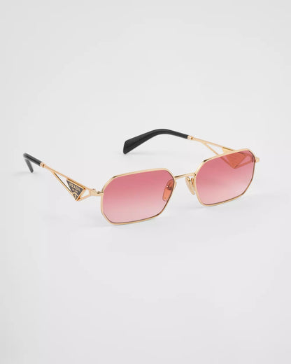 Prada Sunglasses • Gradient Etruscan red lenses