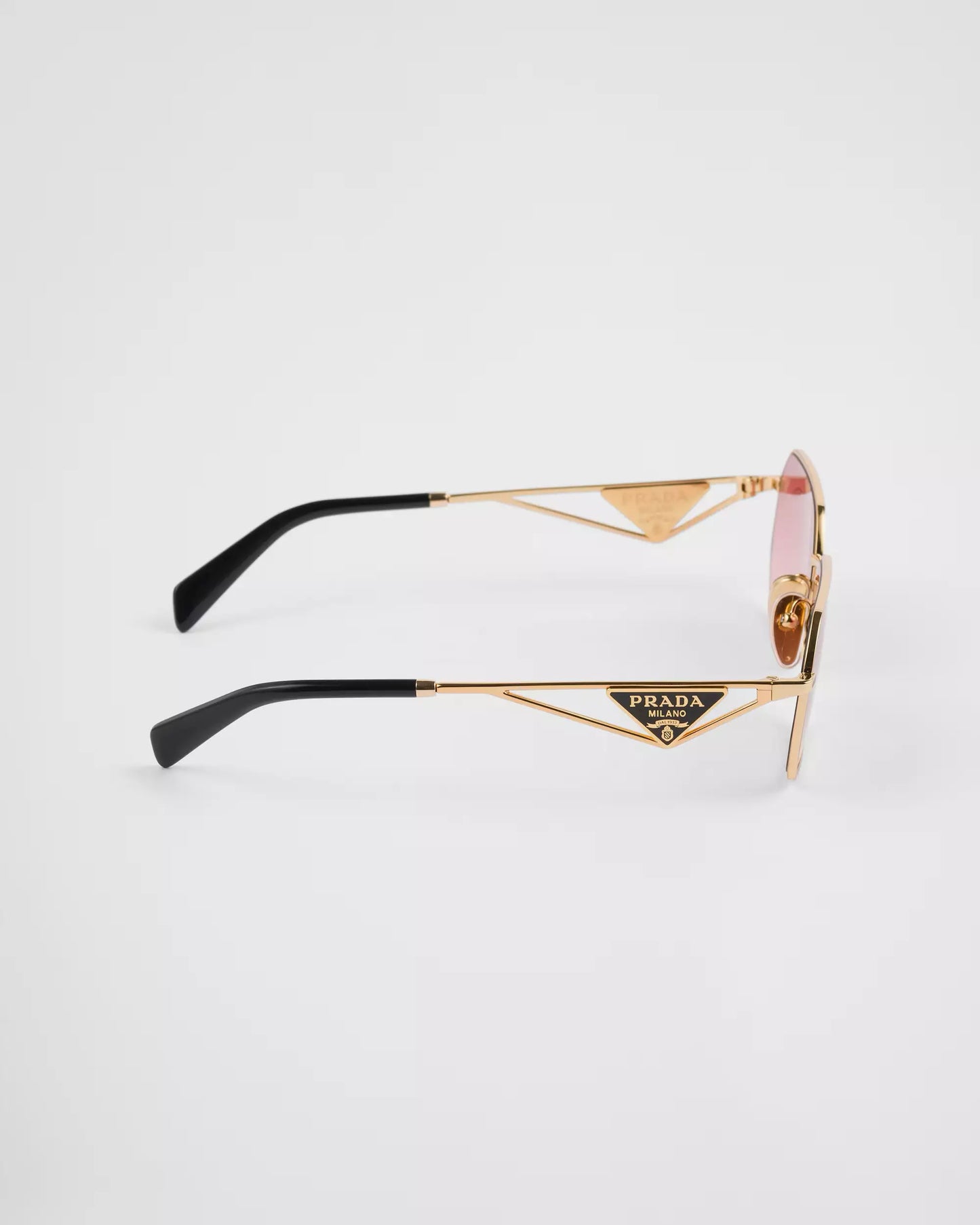 Prada Sunglasses • Gradient Etruscan red lenses