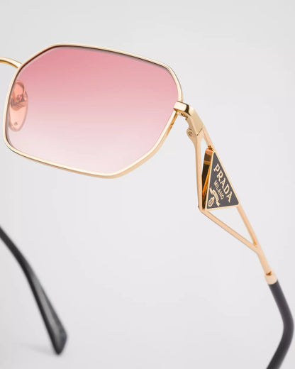 Prada Sunglasses • Gradient Etruscan red lenses